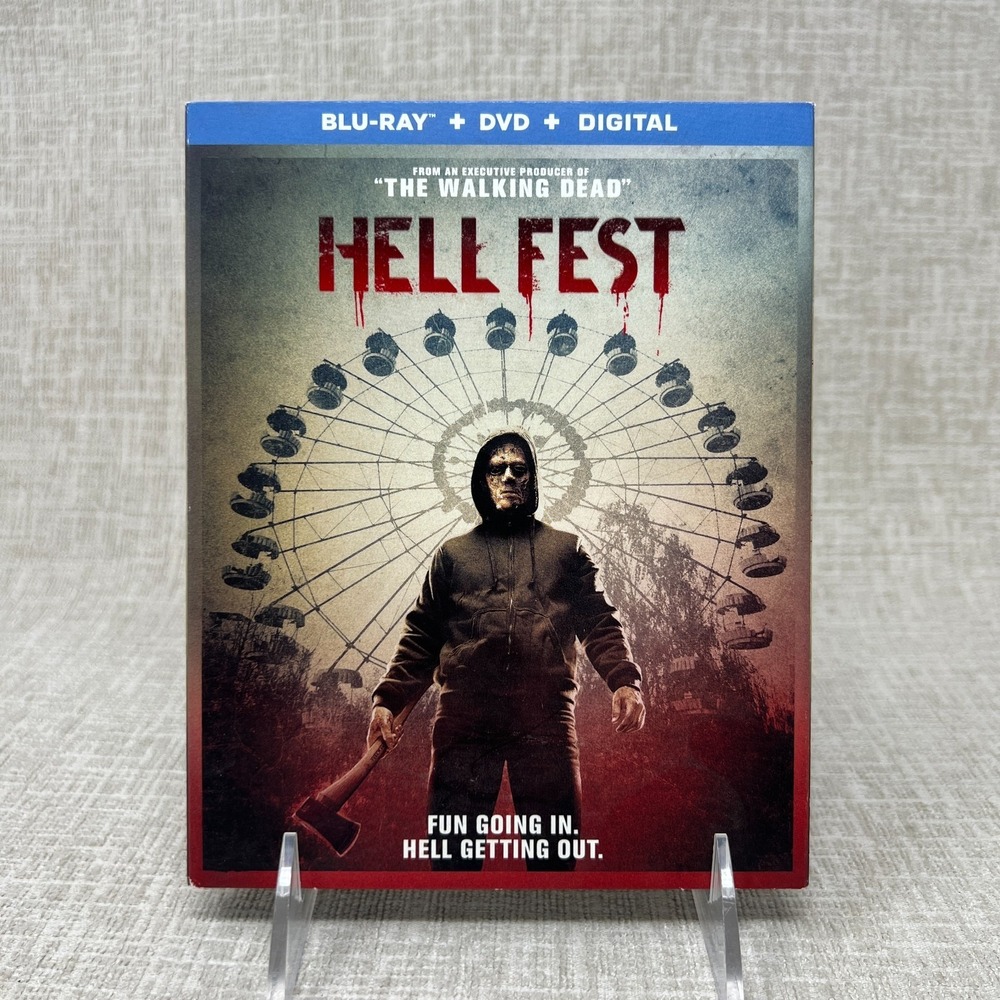 Hellfest (Blu-ray, DVD 2018) Slipcover Lionsgate Horror Slasher